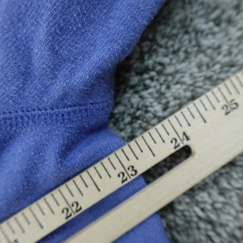Banana Republic‎ Sweatshirt Mens XL Blue 1/4 Zip Mock Neck Pullover Knit Sweater